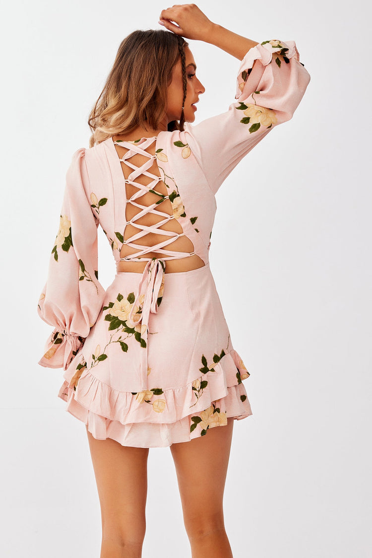 True Artist Mini Dress - Pink DRESSES Sage and Paije