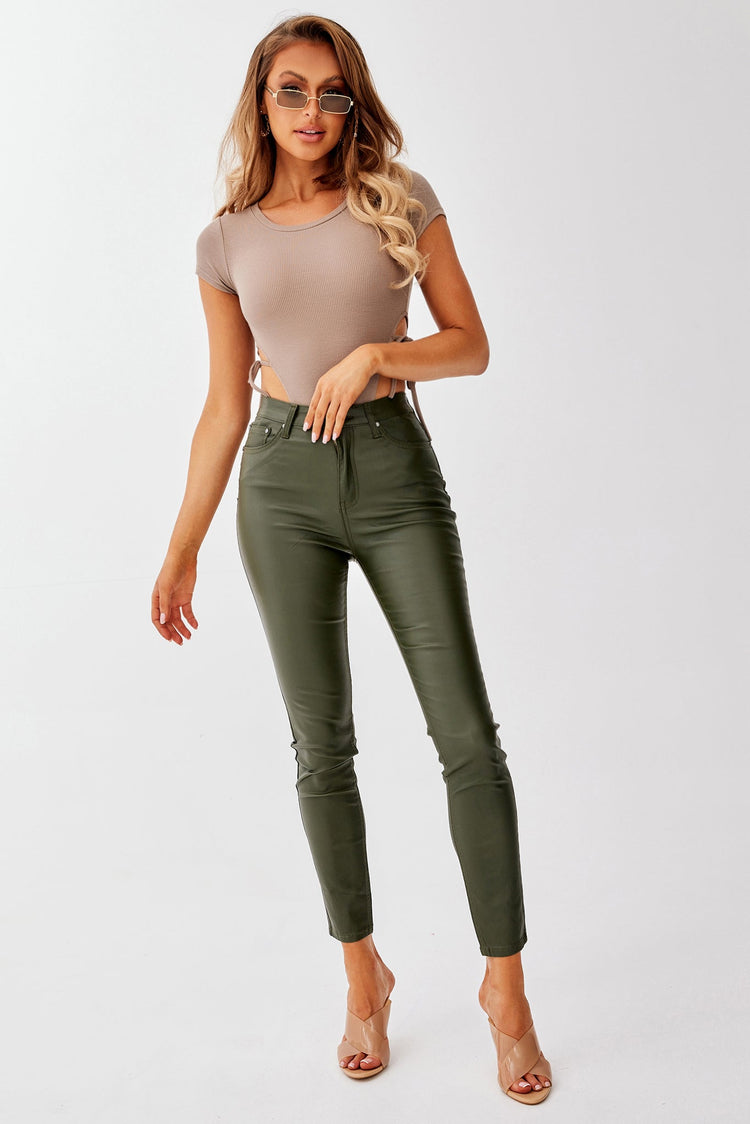 Striker Jeans - Forest Green DENIM Sage and Paije