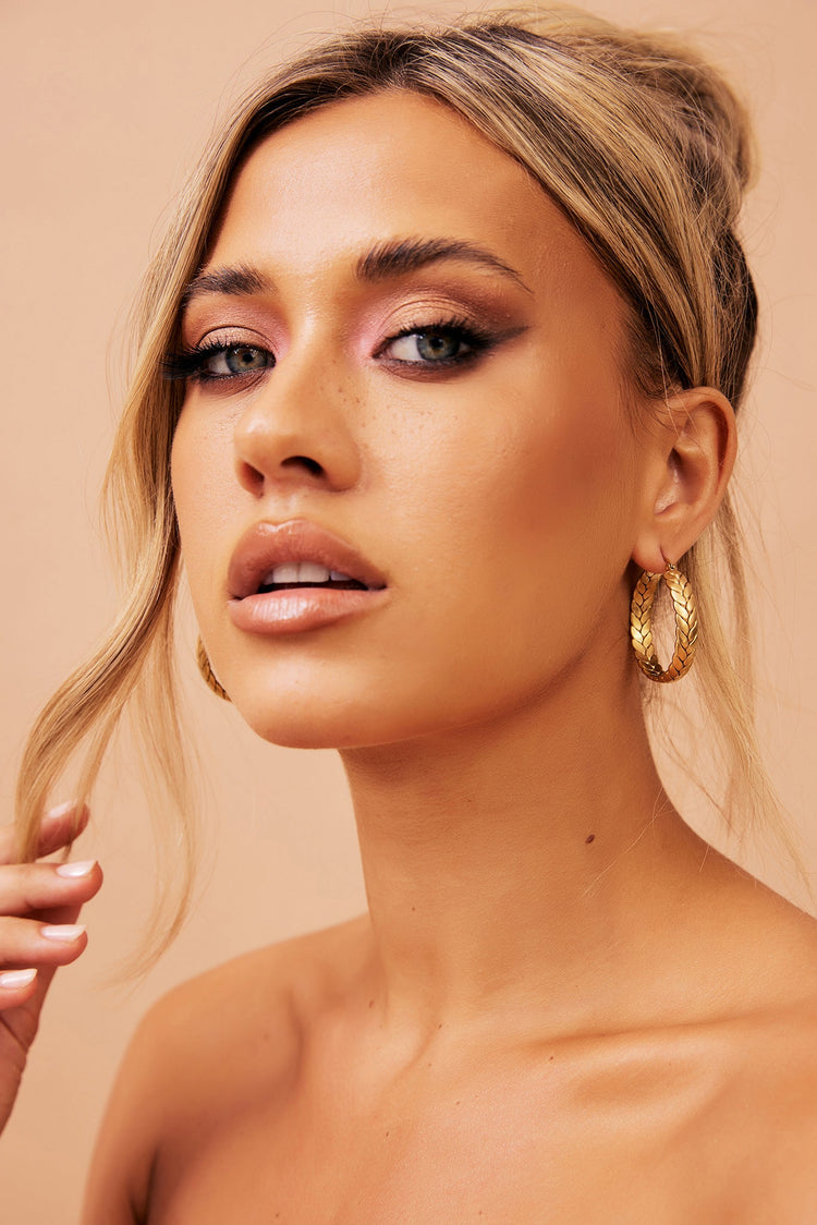 Demi Earrings - Gold for women
