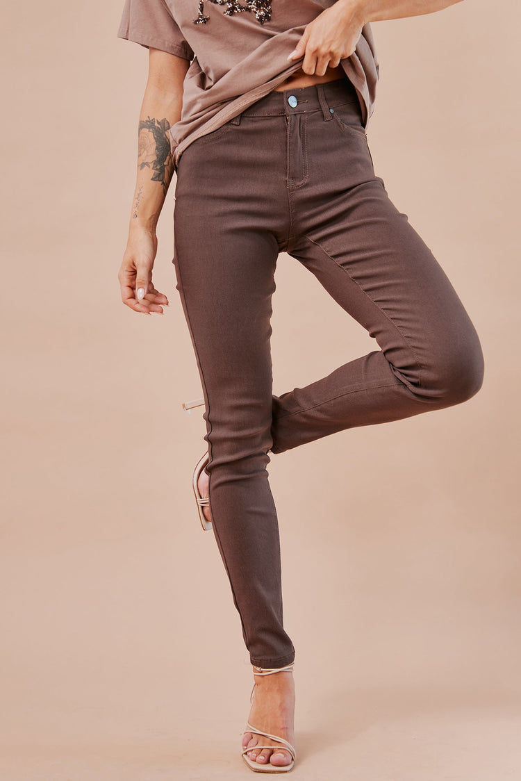 Eastern Jeans - Chocolate for women