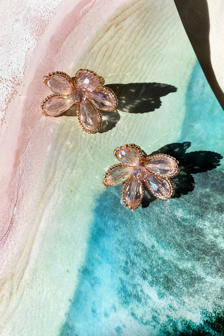 Eden Gold Earrings - Rose Gold for women