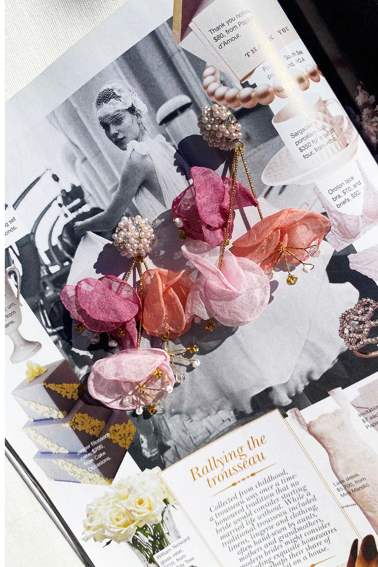 Glitz And Glam Earrings - Pink for women