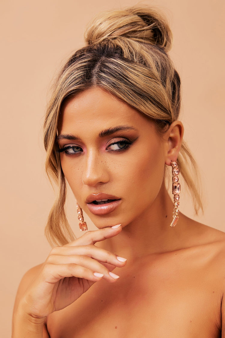 Heat Wave Earrings - Pink for women