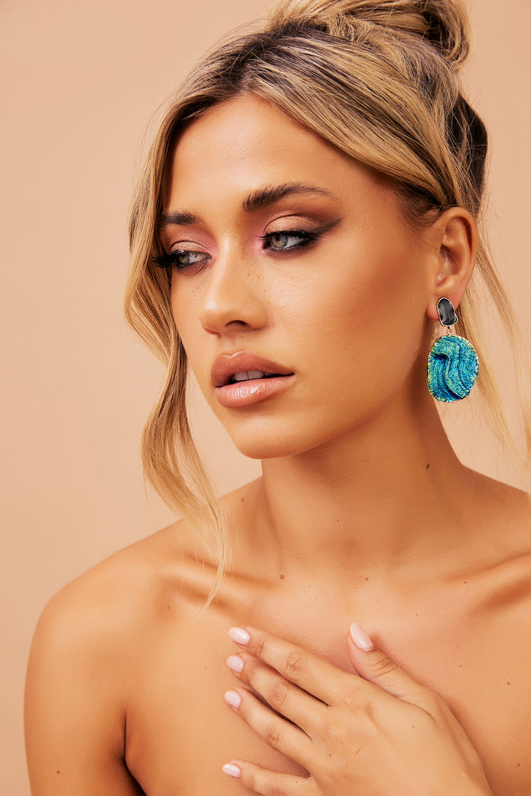 Mermaid Tears Earrings - Blue for women
