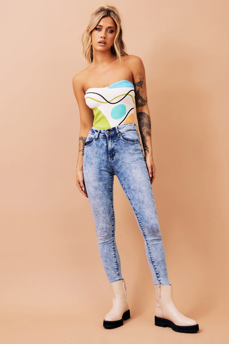 Sonia Jeans - Washed Blue for women