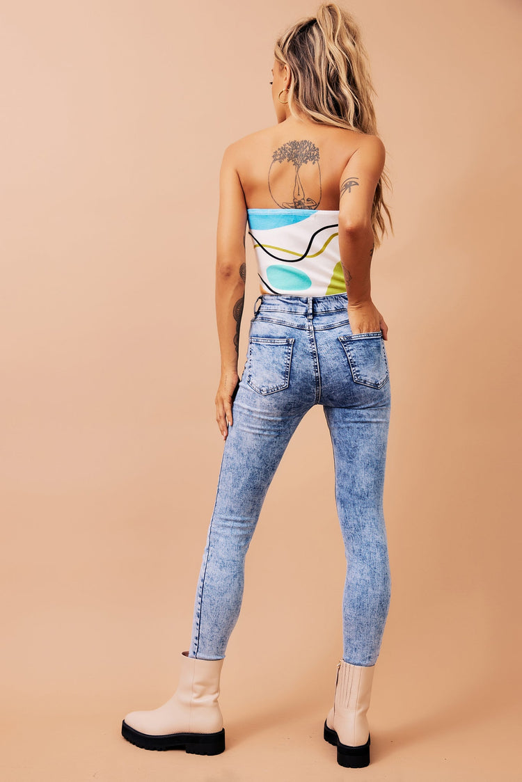Sonia Jeans - Washed Blue for women