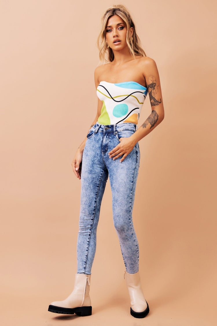 Sonia Jeans - Washed Blue for women