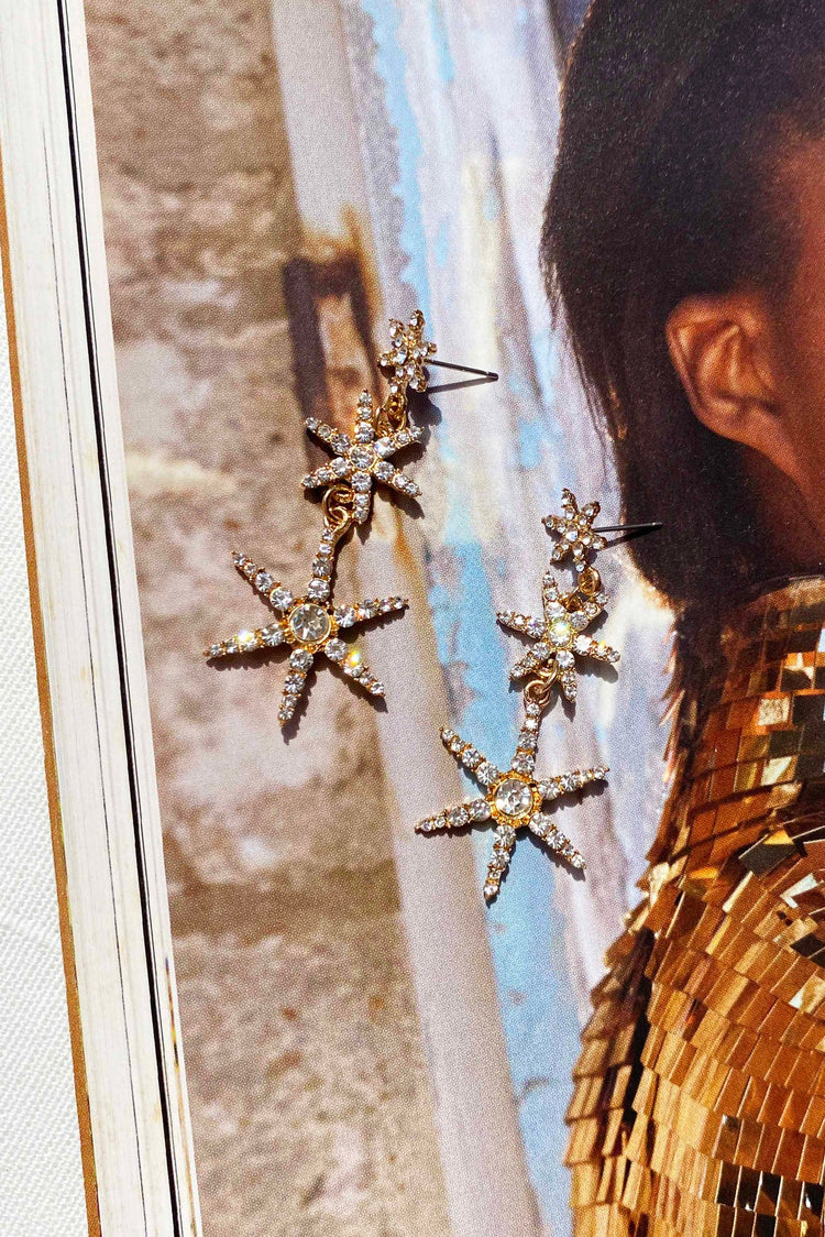 Tiana Earrings - Gold for women