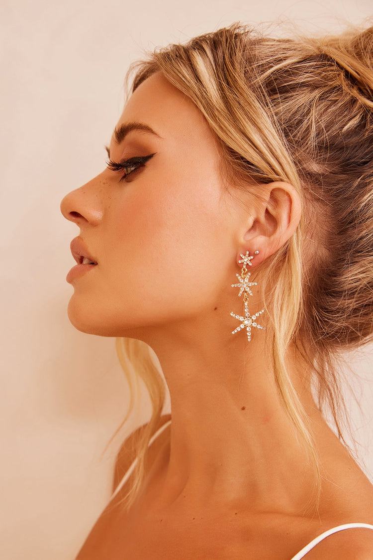 Tiana Earrings - Gold for women